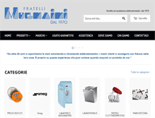 Tablet Screenshot of fratellimugnaini.com